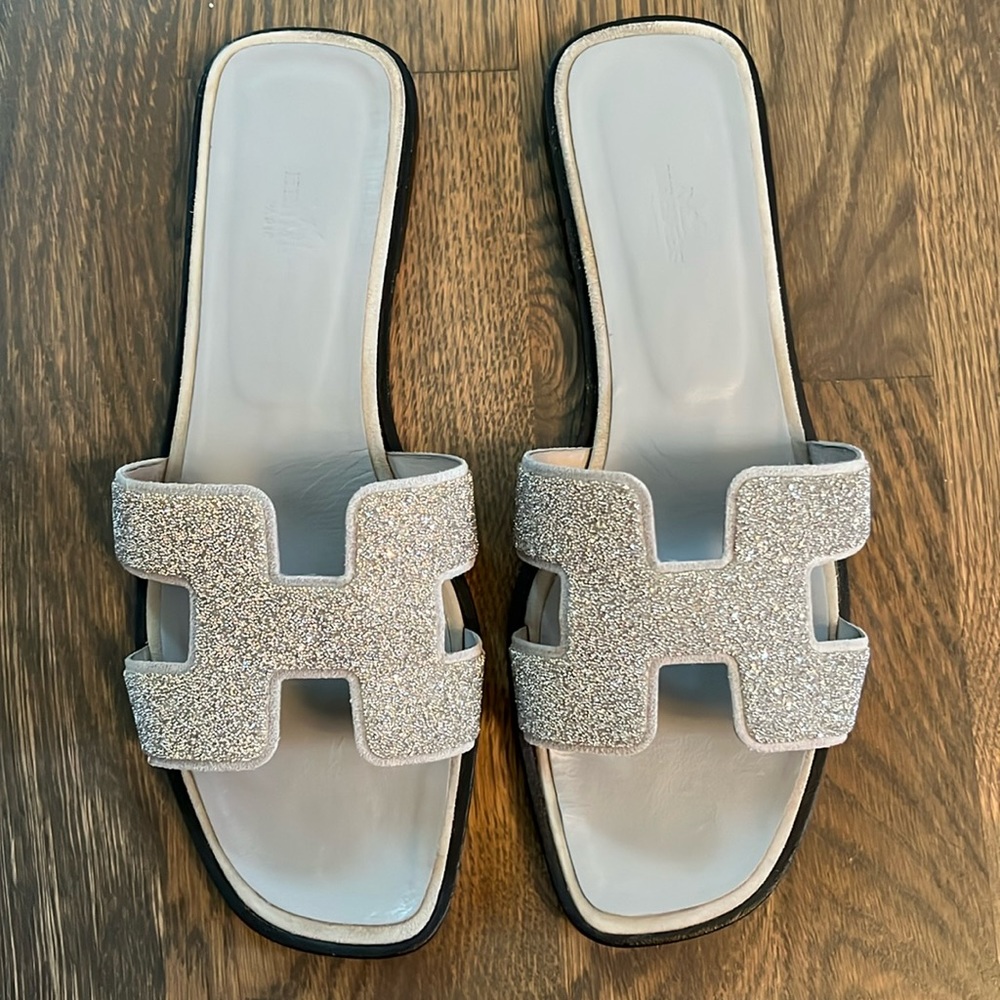 HERMES Oran Crystal Slides